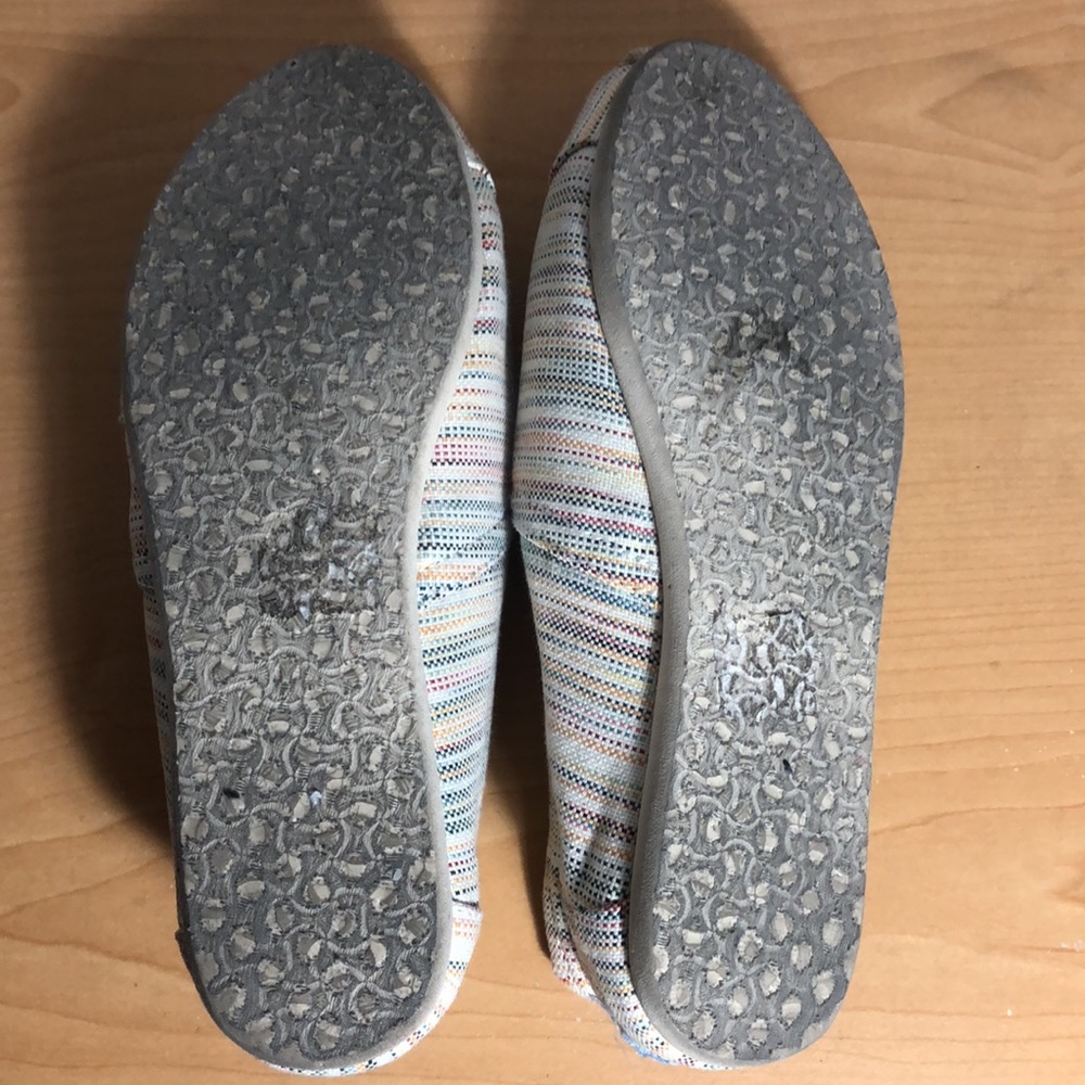 TOMS Classic Striped Slip-Ons - Picture 11 of 12